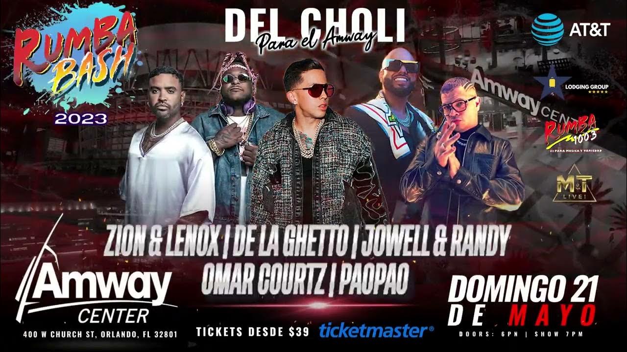Rumba Bash en Amway Center este Dom. 21 de Mayo con Zion & Lennox, De