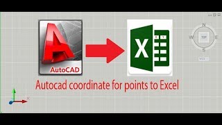 Xuất tọa độ từ Autocad chuyển sang Excel