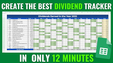 How To Track High Yield Dividend Stocks in Google Sheets