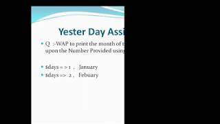 PHP Lect 9 Loop Part 1