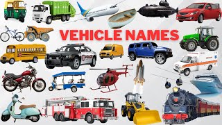 Fun with Vehicles: Learn Vehicle Names for Kids!