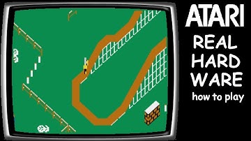 Action Biker - Atari 800 XL XE games - How To Play