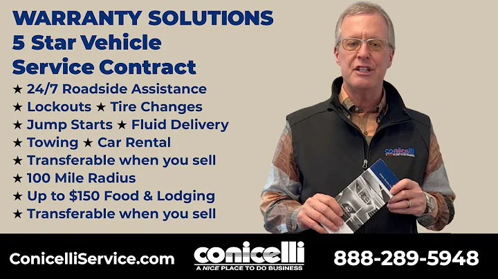 5 Star Vehicle Service Contract protects your car when you need it most!