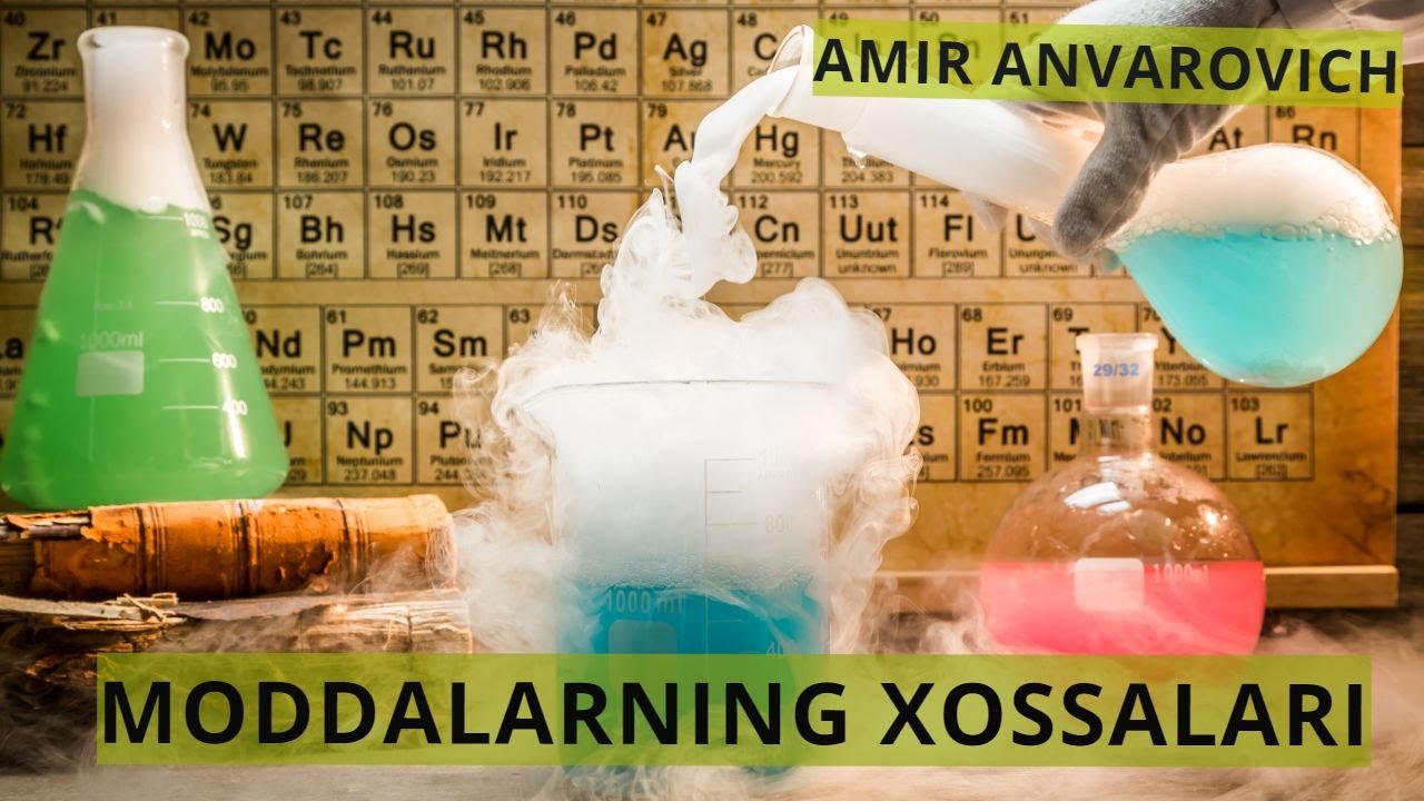 KIMYO-OSON || MODDALARNING XOSSALARI || #ANVAROVICH