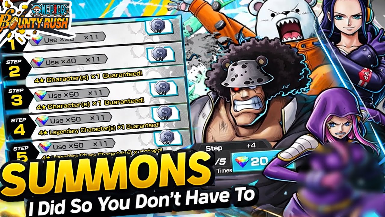 New 1 Vs 1 Scout Summons(Worth It?) In One Piece Bounty Rush | OPBR 