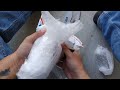Flint Knapping Unboxing/ Package? I see slabs in the future.