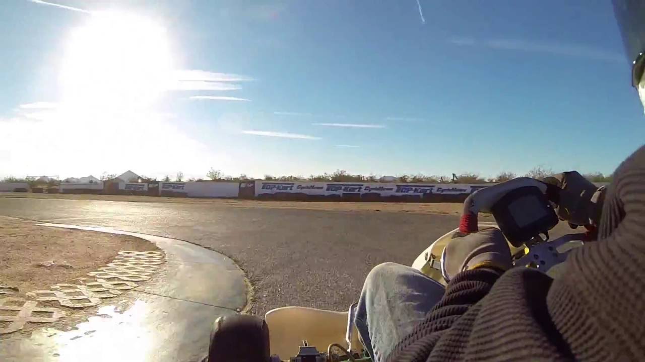 CR125 Shifter Kart Laps at Grange Motor Circuit