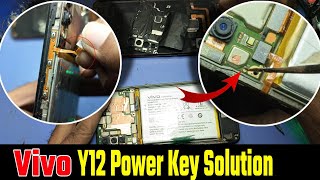 Vivo Y12 Power Key Jumper Solution | Vivo Y12 Power Key Problem | Vivo Y12 Power Key Not Working 