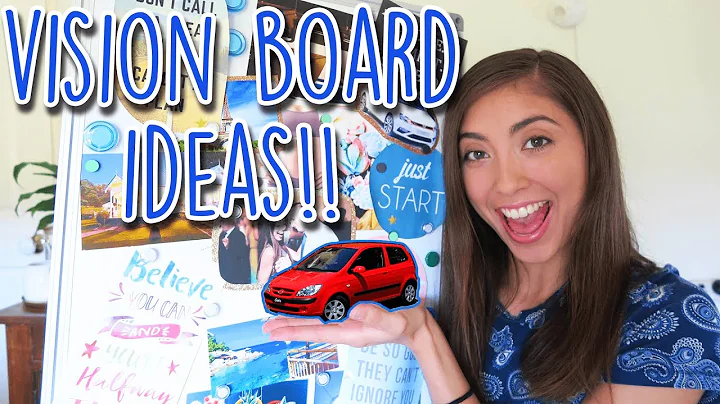 DIY Vision Board Ideas For Students | TINA WOOD