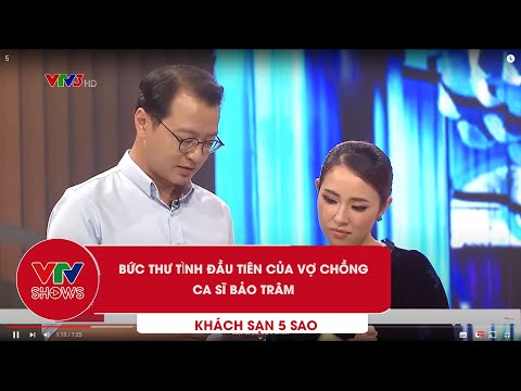 Video Bức thư tình đầu tiên của vợ chồng ca sĩ Bảo Trâm |... - youtube