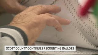 Scott County completes third day of recounting ballots
