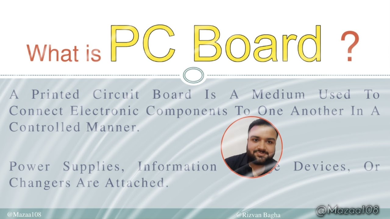 What is a PC board PC board એટલે શું છે PC board Explanation PC
