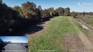 Autonomous tracking & following C-UAS solution - AXS-μ1