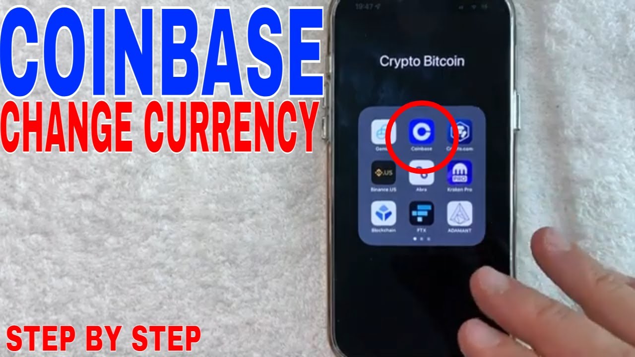 🔴🔴 How To Change Currency In Coinbase - YouTube