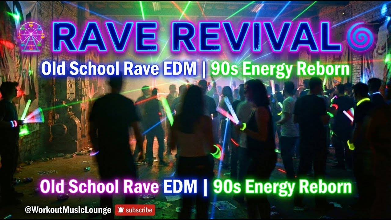 🎡 RAVE REVIVAL — Old School Rave EDM | 90s Energy Reborn 🌀