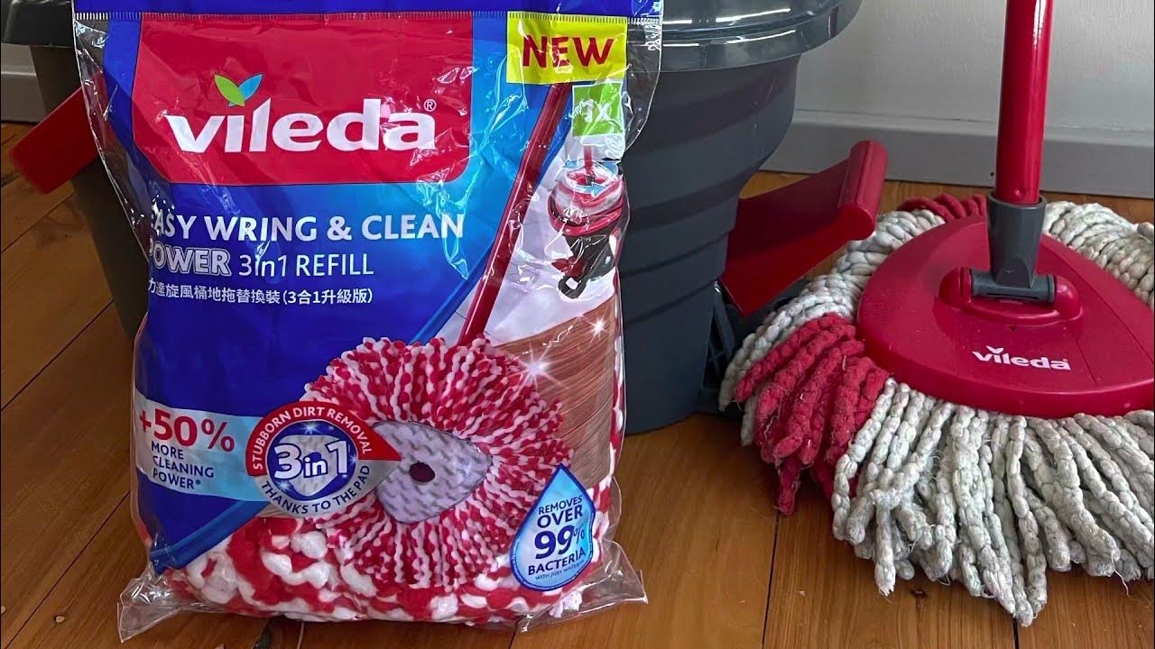 Vileda Easy Wring & Clean Power 3in1 Refill Review - Mouths of Mums 