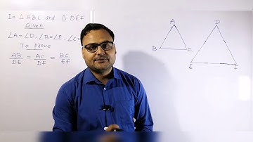 Theorem 6.3 AAA Similarity Class 10 Ncert Maths
