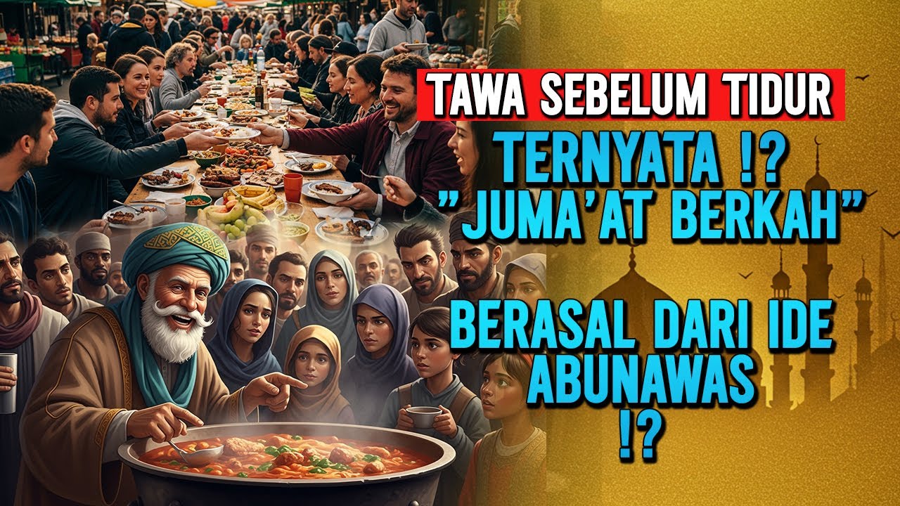 TERNYATA ! TRADISI JUM'AT BERKAH BERASAL DARI ABU NAWAS ?! - KISAH LUCU PENGANTAR TIDUR