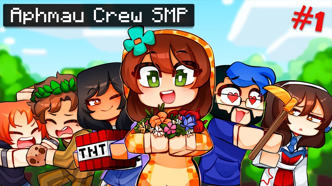 APHMAU Crew FIRST SMP in Minecraft - YouTube