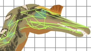 Tci spinosaurus test (Dc2/animation) model by:@BowserTGT