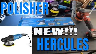 HERCULES HC109B Forced Rotation Dual Action Polisher! Harbor Freight Tools!!!!