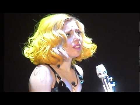 Lady Gaga Speechless Live Bercy Paris FRANCE 21 05 2012 
