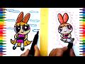 How to Draw Powerpuff Girls Blossom | Easy Drawing for Kids & Beginners 🎀🎨 Step by Step #powerpuff