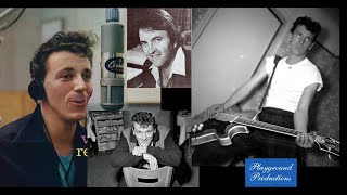 Jim Pewter with his Gene Vincent memorial show - 1/7/72