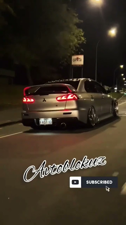 Mitsubishi Lancer evolution #shorts #avtoblokuz #mitsubishi