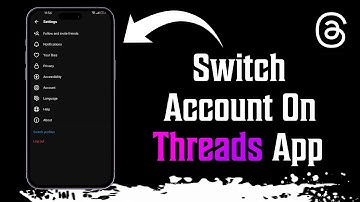 How To Switch Account On Threads App