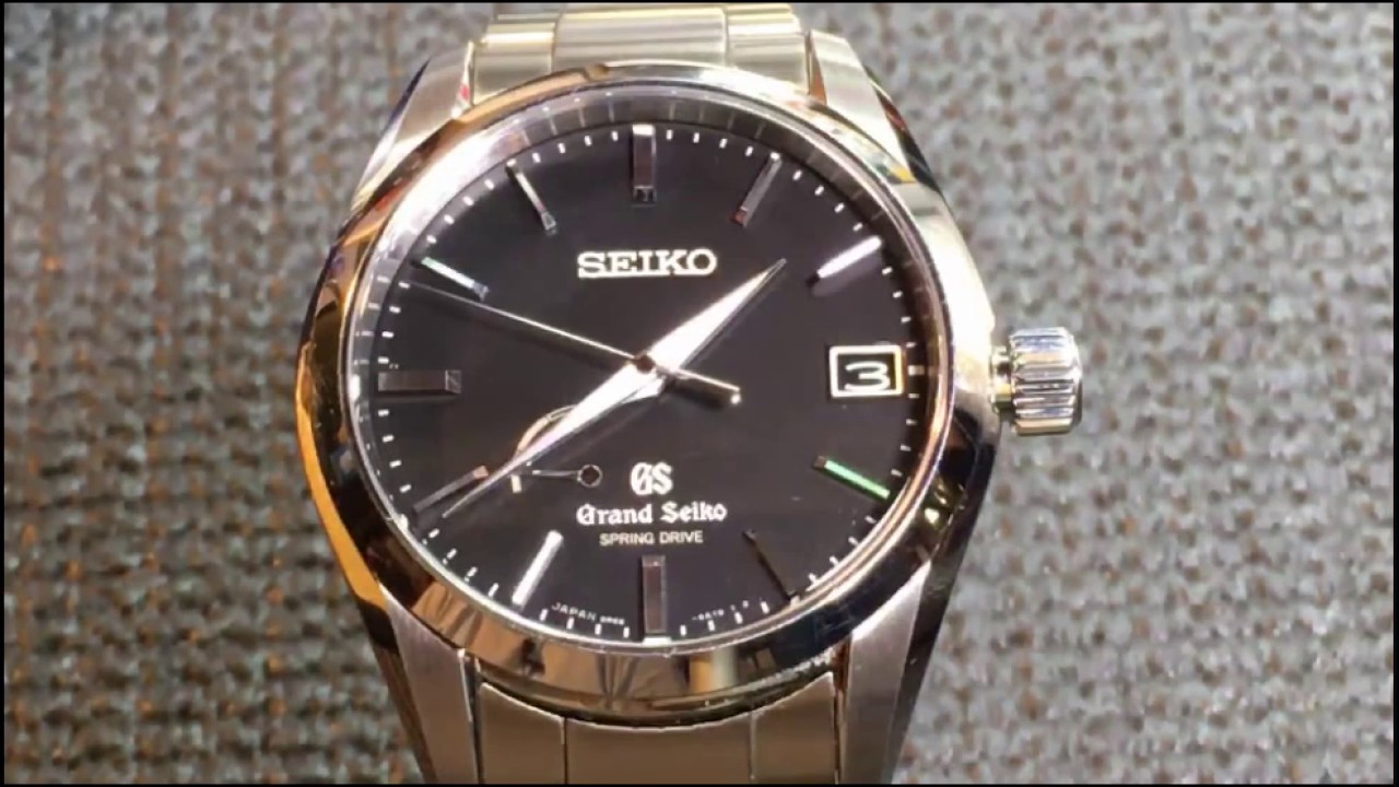 Grand Seiko SBGA085: Why do you want a Rolex when you can get this Grand  Seiko Spring Drive? - YouTube