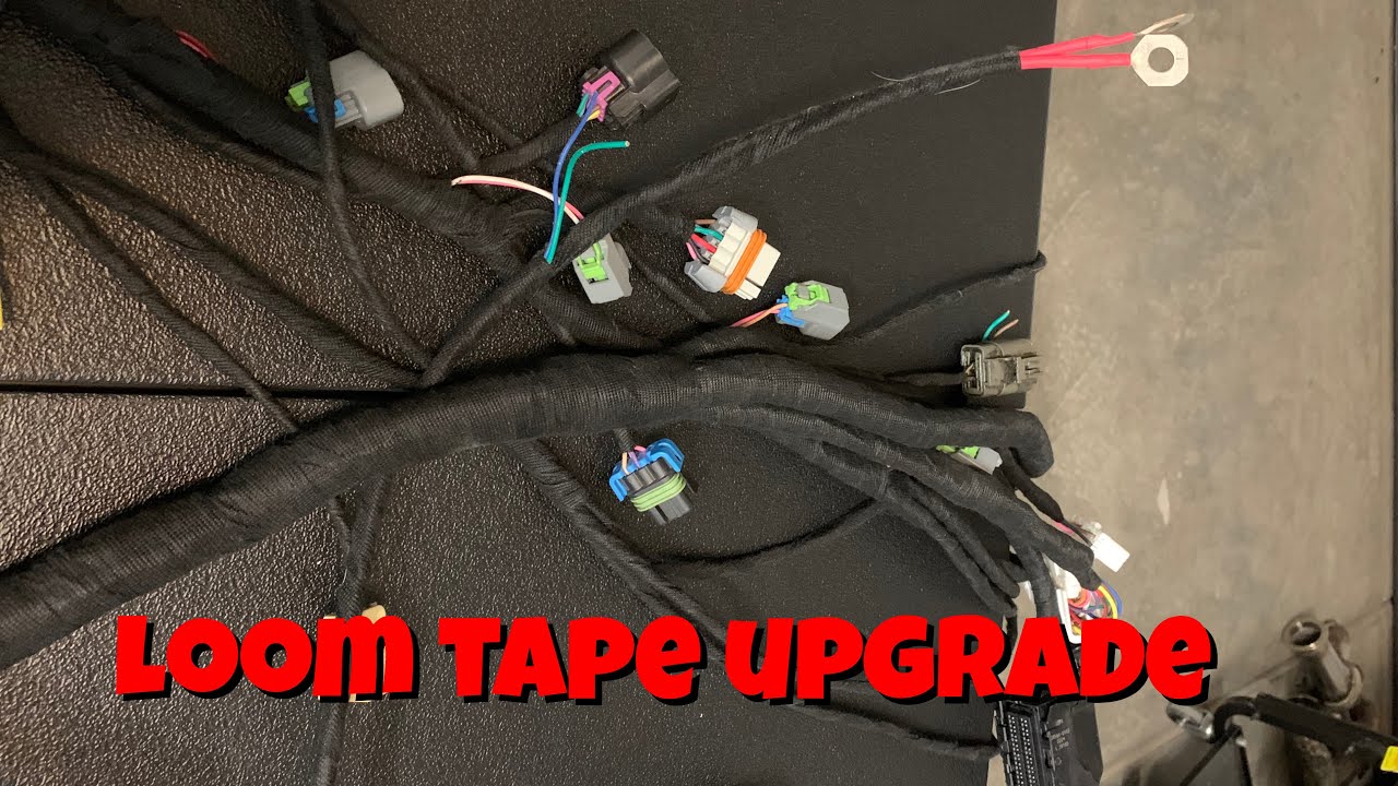 Ls swap G35 wire harness loom YouTube