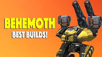 War Robots — Best Behemoth Builds! Glaciers, Embers, Nucleons, Avalanche, Calamity, and more!