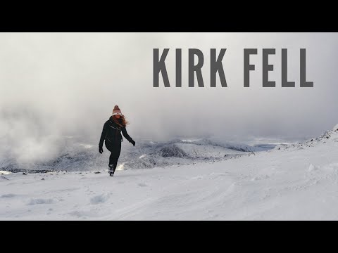 Hiking Kirk Fell in the Snow | The Lake District