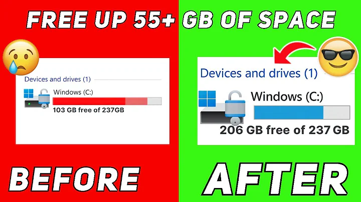 How to FREE UP Disk Space on Windows 11/10/8/7 (Complete Guide)