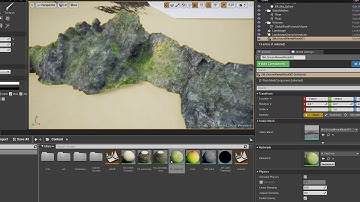 Unreal Engine 4 Vertex Painting TwoToneMaterial