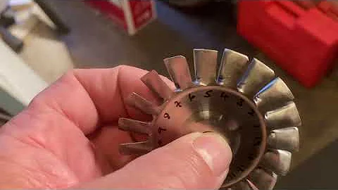 Kamps turbine wheel work in progress