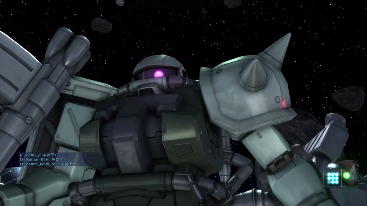 ガンダム バトル 2_宇宙の蜉蝣_ザクⅡ後期型_20260228011019