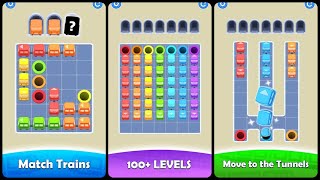 Color Train Line: Sort & Match Game Gameplay Android Mobile screenshot 3