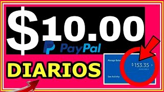 ✔️Nueva Apps Para GANAR $10 DÓLARES A PAYPAL / Ganar dinero en PayPal 2020🔥🚀