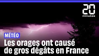 Météo : Grêle et coulée de boue… les orages ont causé de gros dégâts et fait une victime