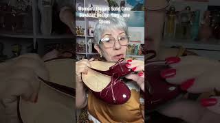 💖 Elegant Women’s Shoes Perfect for Any Outfit#grandma #youtubeshorts #elegantstyle #bowknotshoes