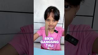 Bikin gangsing tali dari kardus #gangsing  #mainananak