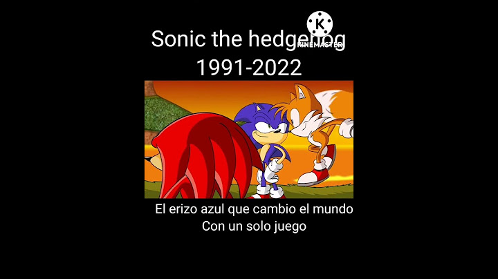 Evolución Sonic The Hedgehog 1991-2022 Animada #shorts