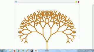 Drawing a tree (Scratch)