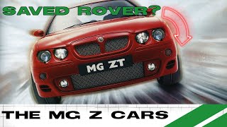The INCREDIBLE Story of the MG Z cars  ZT, ZS and ZR