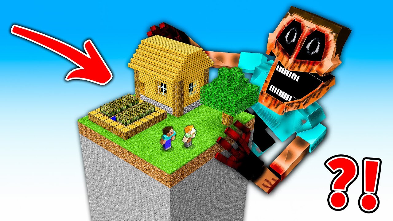 Surviving On a Mimicer Chunk in Minecraft