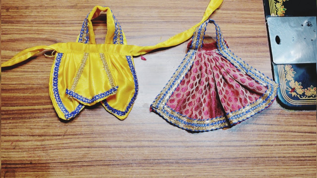 lakshmi ganesh ji ki dress kaise banaen गणेश लक्ष्मी जी का पोशाक बनाने का आसान तरीका 