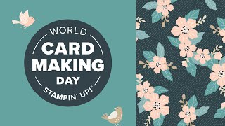 Journée mondiale de la carterie! (Europe)
Venez faire la fête avec nous pour la Journée mondiale de la carterie lors d’un événement créatif destiné à toutes les personnes qui aiment la créativité ! Nous utiliserons le kit Fait main de tout cœur pour créer des cartes magnifiques, découvrir des moyens de sortir des pannes de créativité et apprendre de nouvelles techniques. Nous invitons les adeptes de la créativité de tous niveaux à se joindre à nous ! Nous adorerions voir les cartes que vous créerez à cet événement sur les médias sociaux, alors pensez à utiliser #WorldCardMakingDay25 dans vos publications ! Journée mondiale de la carterie! (Europe)