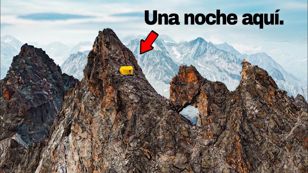La Cabaña Más INACCESIBLE de Europa (+3000m)